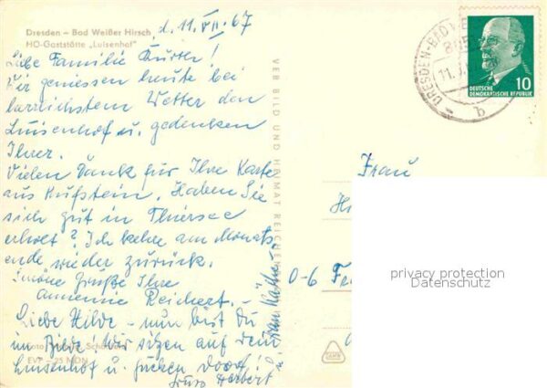 Dresden Bad Weißer Hirsch HG Luisenhof – Bild 2