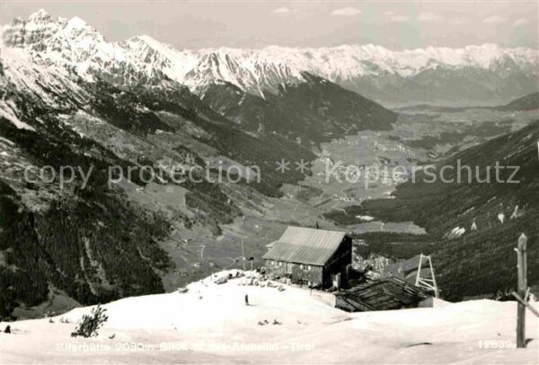 Neustift Stubaital Tirol Elferhütte Panorama