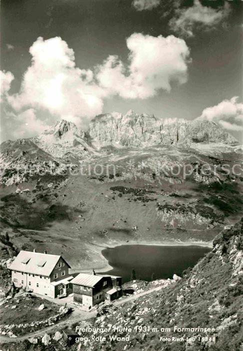 Dalaas Freiburger Hütte Roten Wand