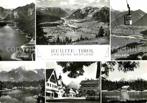 Reutte Tirol Bergbahn Frauensee Plansee Hauptstraße