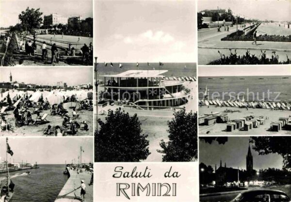 Rimini Strand Meer