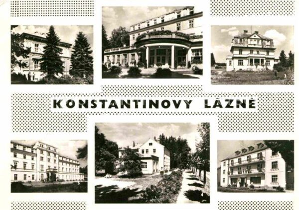 Konstantinovy Lazne Stadtansichten
