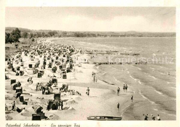 Scharbeutz Ostseebad Strand Strandkörbe