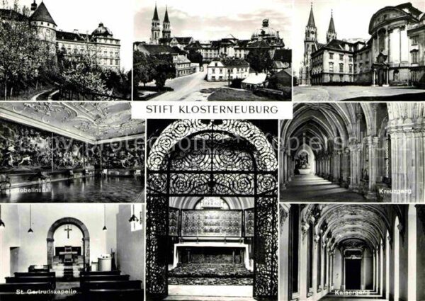 Klosterneuburg Stift Kreuzgang Gertrudskapelle Gobelin
