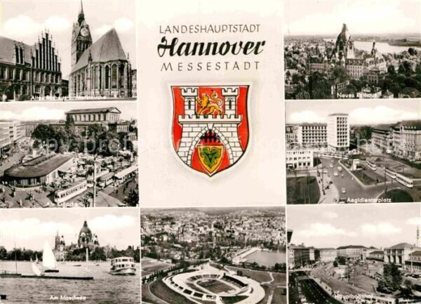 Hannover Maschsee Stadion Hauptbahnhf Aegidiento