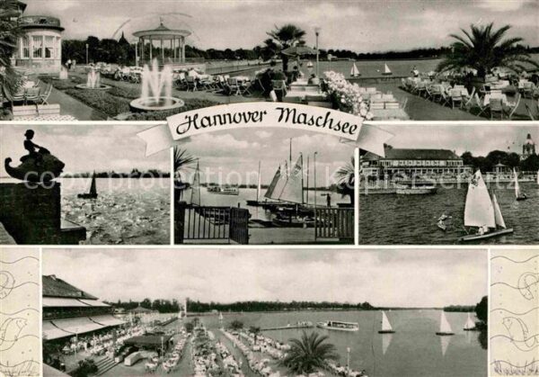 Hannover Maschsee Strandpromenade