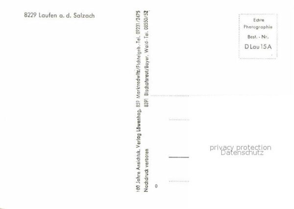 Laufen Salzach Stadttor Kirche Panorama – Bild 2