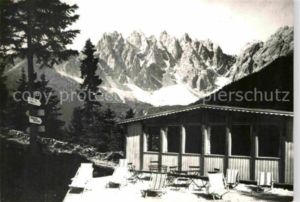 Innichen Suedtirol Haunoldhütte