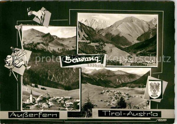 Berwang Tirol Außerfern Panoramen