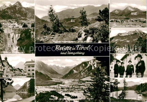 Reutte Tirol Großer Stulbenfall Plansee Urisee Säuli