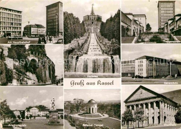 Kassel Hauptbahnhof Weinberg Friedrichsplatz B