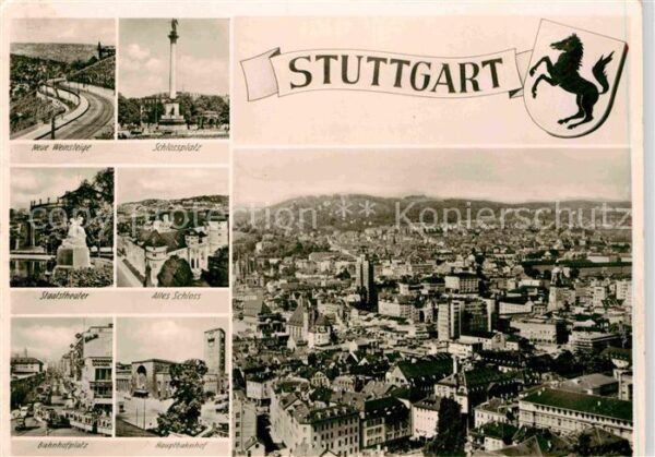 Stuttgart Neue Weinsteige Schlossplatz Staatsthea