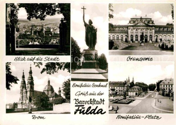 Fulda Orangerie Dom Bonifatiusplatz Denkmal