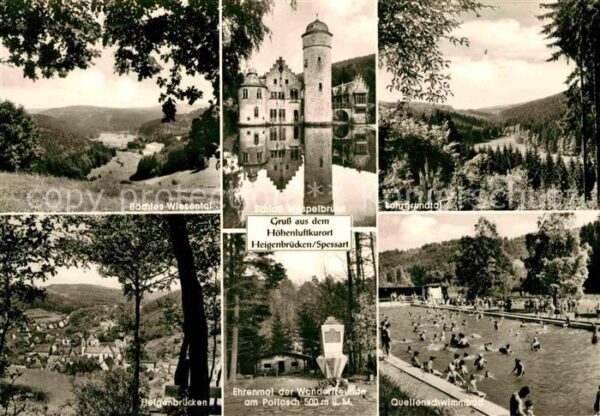 Heigenbruecken Bächles Wiesental Lohrgrundtal Ehrenmal