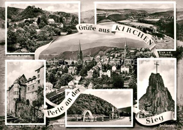 Kirchen Sieg Freusburg Siegtal Druidenstein Jugendbu