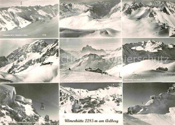 Arlberg Ulmerhütte Winterlandschaften