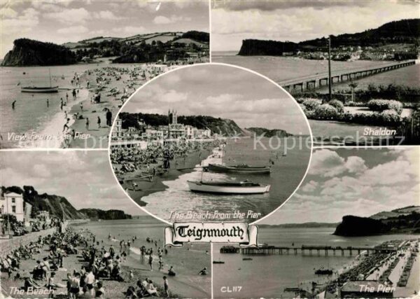 Teignmouth Teignbridge Strand Shaldon Hafen