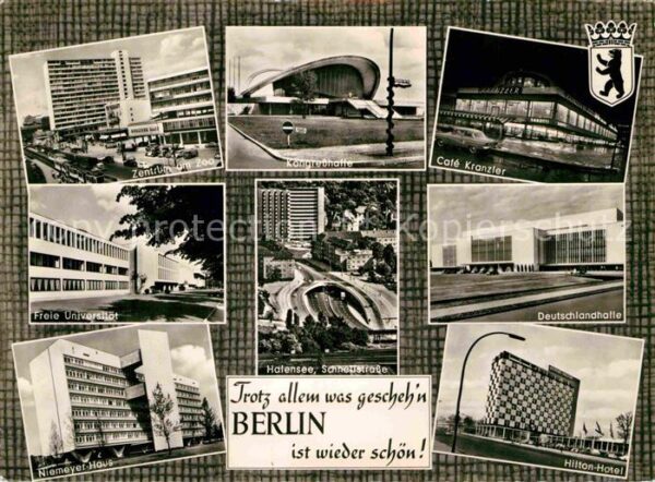 Berlin Zentrum Zoo Kongresshalle Cafe Kranzler