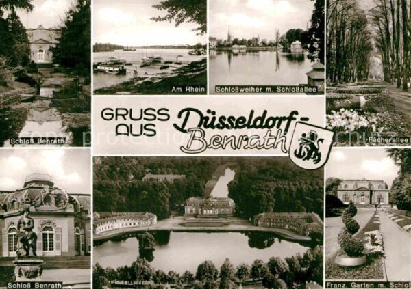 Benrath Schloss Schlossweiher Schlossallee Fäch