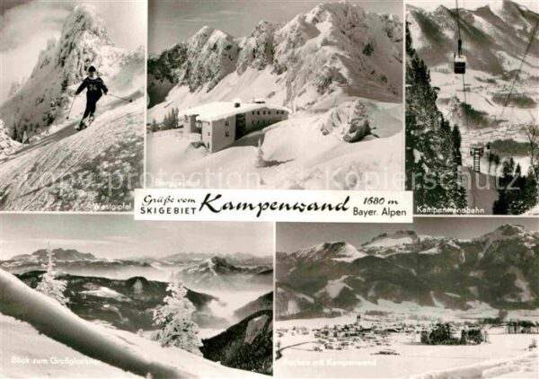 Kampenwand Chiemgau Berggasthof Westgipfel Kampenwandbahn A