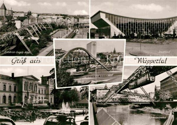 Wuppertal Friedrich Engels Allee Stadtbad Schwebe