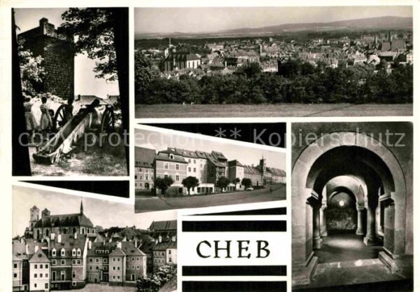Cheb Eger Burg Panorama