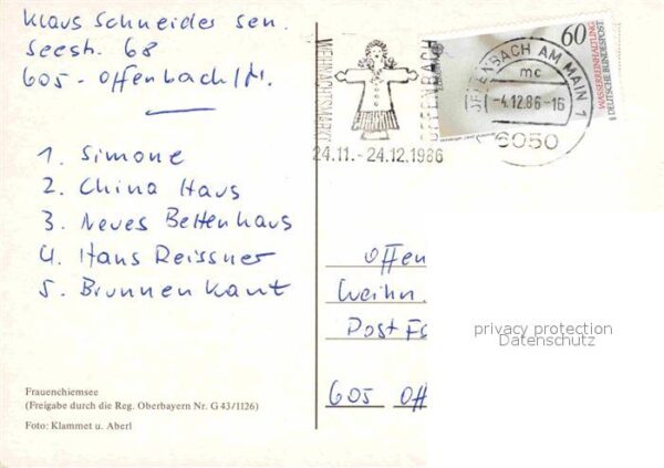 Frauenchiemsee Kloster Insel Fliegeraufnahme – Bild 2