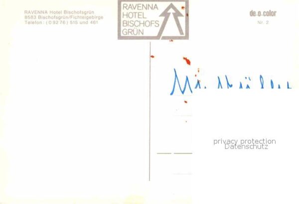 Bischofsgruen Ravenna Hotel Landschaftspanorama Ficht – Bild 2