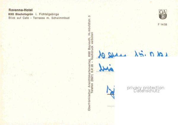 Bischofsgruen Ravenna Hotel im Fichtelgebirge – Bild 2