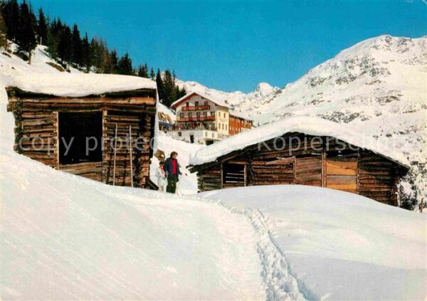 Soelden Oetztal Gasthof Sonnenplatte Gaislachalm Winter