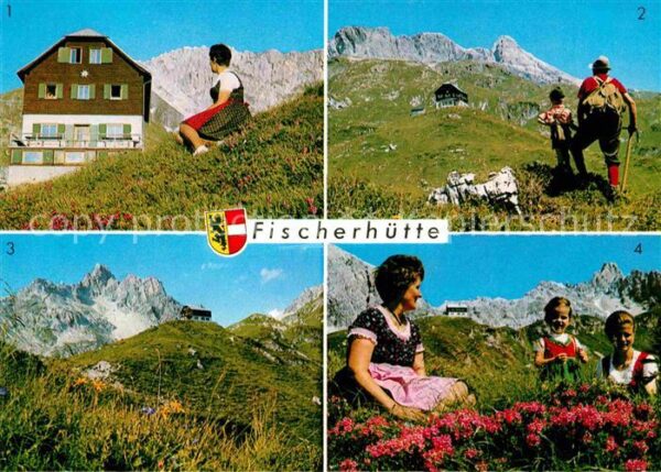 Zederhaus Fischerhütte mit Stierkarkopf Mosermand