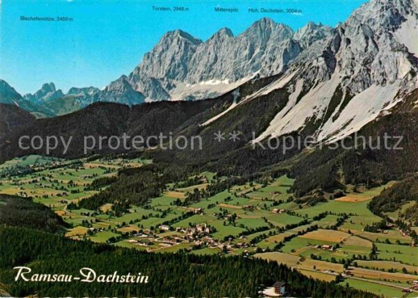 Ramsau Dachstein Steiermark Panorama Hochplateau Dachsteingebirge F