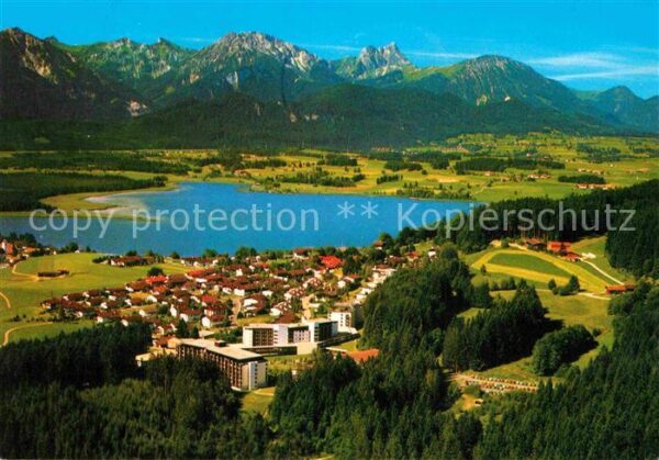 Hopfen See Enzensberg mit Tiroler und Allgäuer Alp