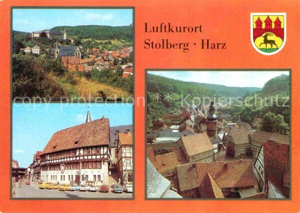 Stolberg Harz FDGB Erholungsheim Comenius Rathaus Sai