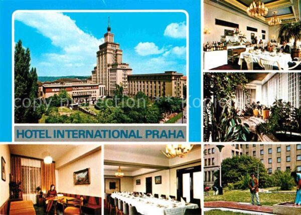 Praha Prahy Prague Hotel International Restaurant Minigolf