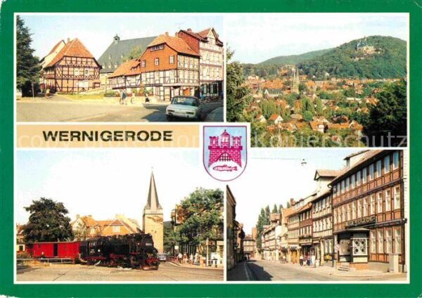 Wernigerode Harz Marktstrasse Ecke Klintgasse Feudalmuse