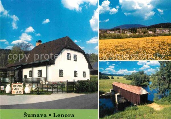 Lenora Sumava Keramik Glas Verkauf Panorama Holzbrück