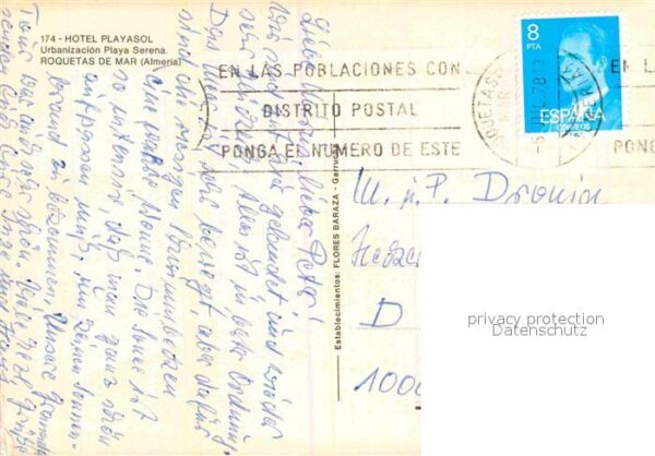 Roquetas de Mar Urbanizacion Playa Serena Hotel Playaso – Bild 2