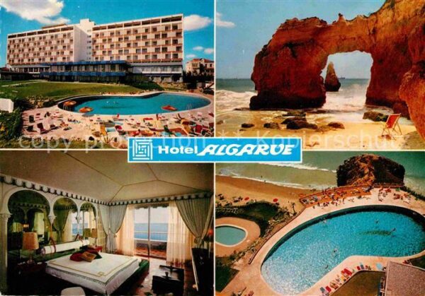 Praia da Rocha Hotel Algarve Swimming Pool Bucht Stran