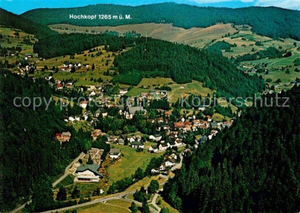 Todtmoos Luftkurort Hochkopf Schwarzwald Flieger