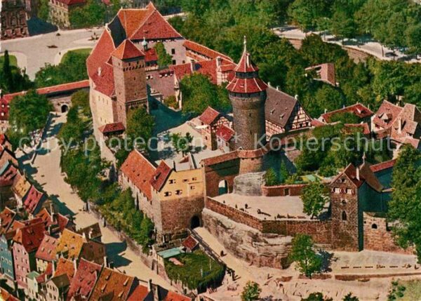 Nuernberg Burg Erbauer Kaiser Konrad I Altstadt F