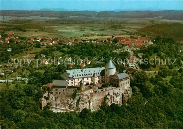 Waldeck Edersee Schloss an der Edertalsperre Fliegerauf