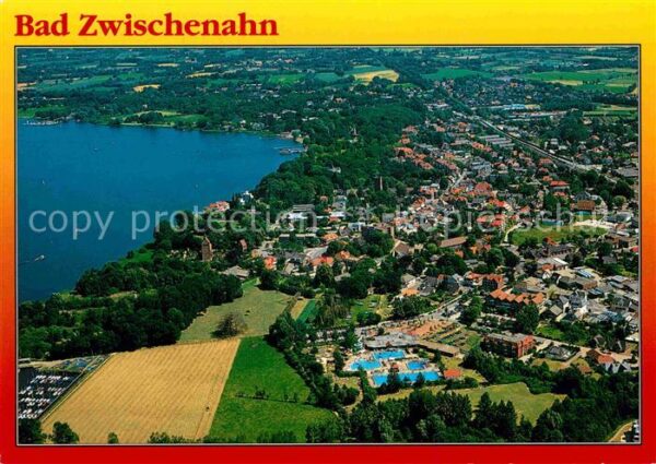 Bad Zwischenahn am Zwischenahner Meer Fliegeraufnahme