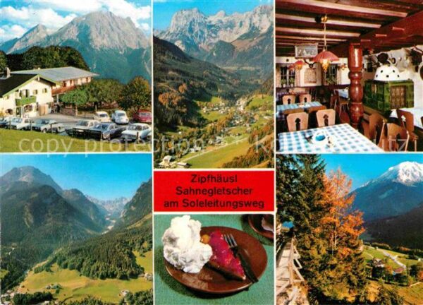 Ramsau Berchtesgaden Berggasthof Pension Zipfhäusl Sahneglet