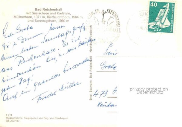 Bad Reichenhall mit Saalachsee Alpenpanorama Fliegerauf – Bild 2