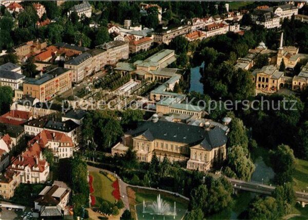 Bad Kissingen Kurhäuser Fliegeraufnahme