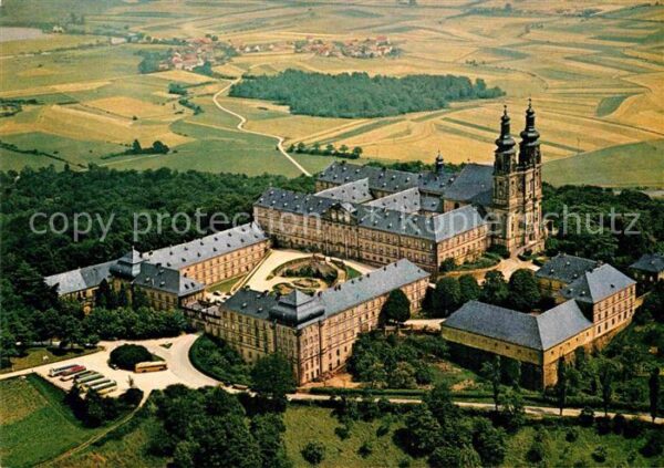 Banz Bad Staffelstein Schloss Fliegeraufnahme