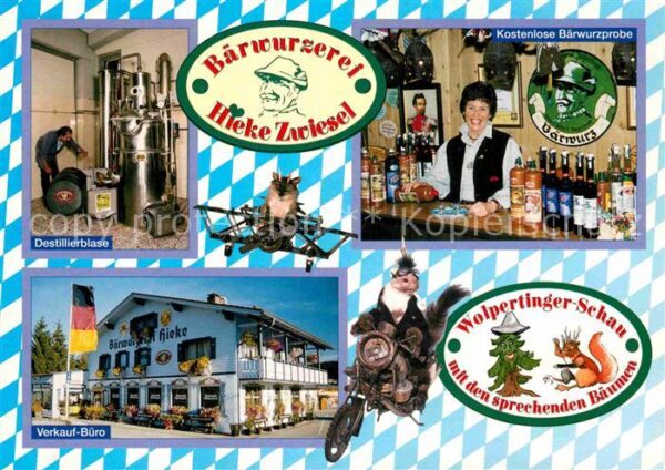 Zwiesel Niederbayern Bärwurzerei Hieke Wolpetinger Schau Bay