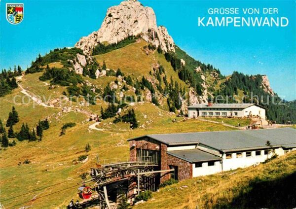 Kampenwand Chiemgau Westgipfel Bergstation Kampenwandbahn B