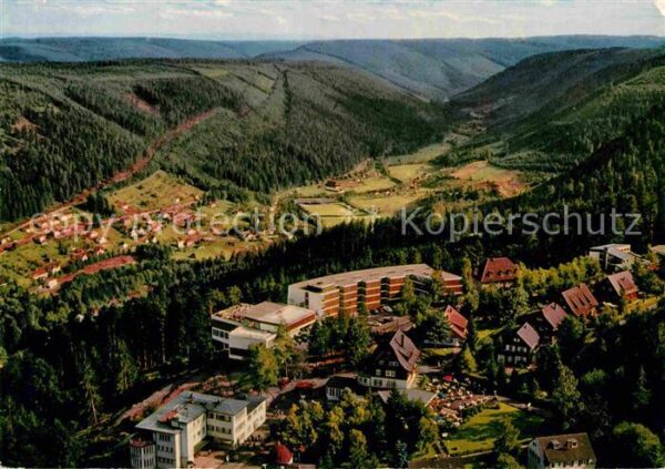 Bad Wildbad Sommerberghotel Schwarzwald Fliegeraufn